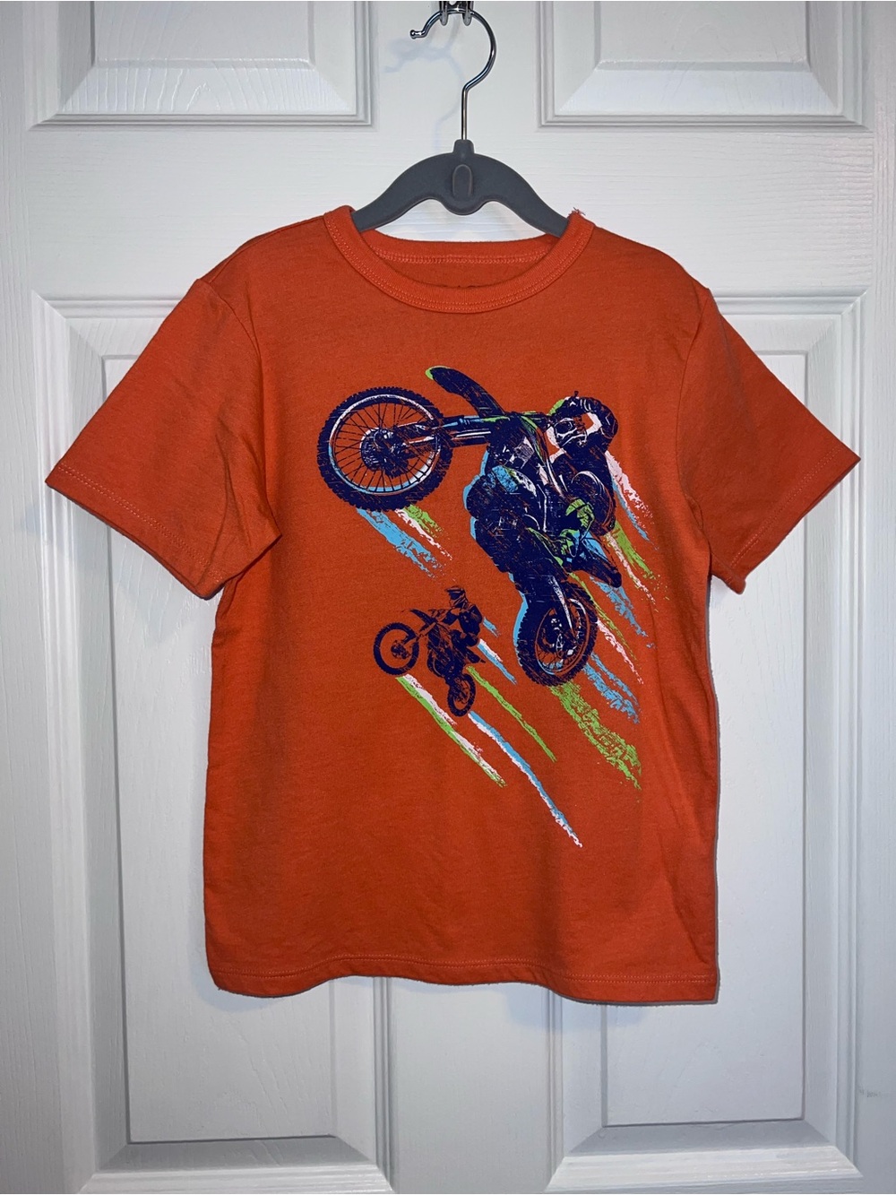 Kids 5/6 Dirt Bike Graphic T-Shirt